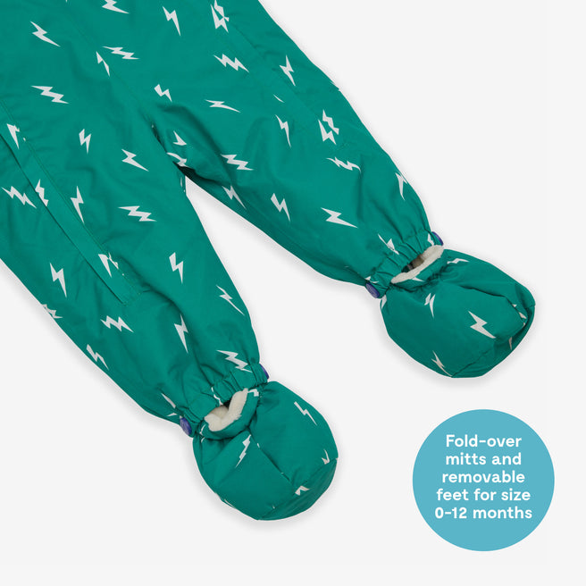 3 in 1 Waterproof Scampsuit Green